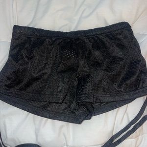 Jersey Jamaica booty shorts. Super cute and comfy